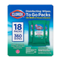 Clorox Disinfecting On The Go Travel Wipes, Fresh Scent, 20 Count, Pack of 18-360 Wipes Total